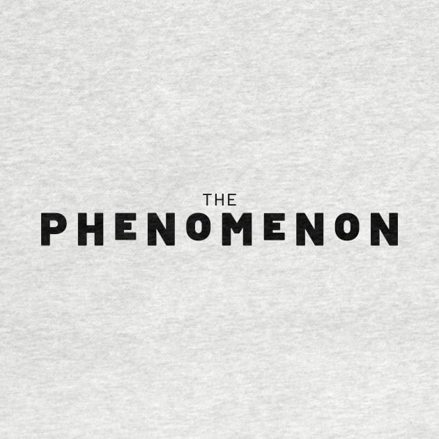 The Phenomenon - Black Logo by The Phenomenon